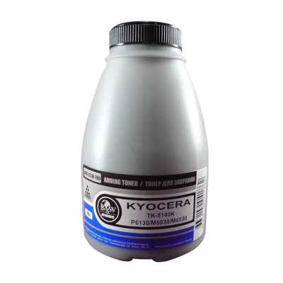 Тонер для Kyocera TK-5140K, P6130/M6030/M6530 Black (фл. 160г) 7K Black&White Premium