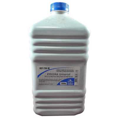 Тонер для Kyocera Universal (TK-17/18/20H/100/110/111/112/113/120/122/130/131/132/133/134/140/142/144/170/172/310/312/320/322/330/332/340/342/344/350/352/354/435/475/1150/1160/1170/1200/3110/3160) (OEM совместимый) (фл. 1кг) Black&White фас.Россия