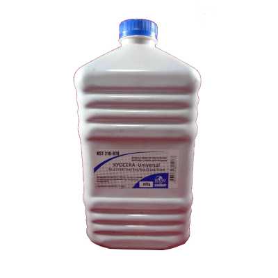Тонер для Kyocera TK-410/420/435/475/4105, KM-1620/1650/2020/2035/2050/2550, TASKalfa 180/181/220/1800/1801/2200 (фл. 870г) Black&White Standart фас.Россия