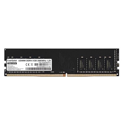 Оперативная память Exegate, DDR4, 8GB (1x8 GB), 2666 MHz, CL19, DIMM, OEM