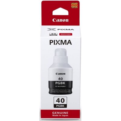 Контейнер с чернилами Canon GI-40 BK для GM2040/G5040/G6040. Черный. 6000 страниц.