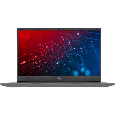 Ноутбук IRU Tactio 15PHR Ryzen 5 7430U 8Gb SSD256Gb AMD Radeon Graphics 15.6" IPS FHD (1920x1080) FreeDOS black WiFi BT Cam 4000mAh (2150143)