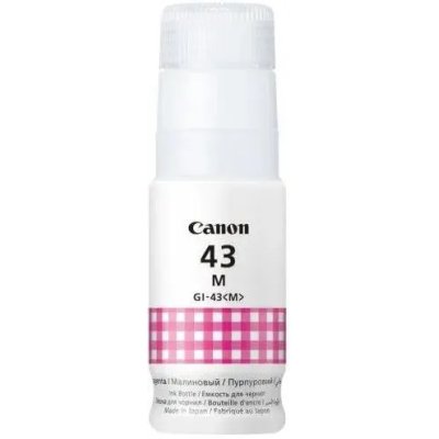 Контейнер с чернилами CANON GI-43 M пурпурный, 60 мл 4680C001