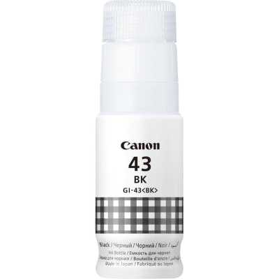 Контейнер с чернилами CANON GI-43 BK черный, 60 мл 4698C001