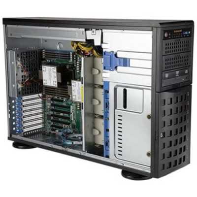 Серверная платформа Supermicro SYS-740P-TR 4U noCPU(2)3rd GenScalable/TDP 270W/no DIMM(18)/SATARAID HDD(8)LFF/2x1GbE/2x1200W
