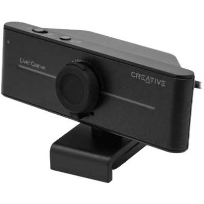 Камера Web Creative Live! Cam 4K VF0990 черный 8Mpix (3840x2160) USB2.0 с микрофоном (73VF099000000)
