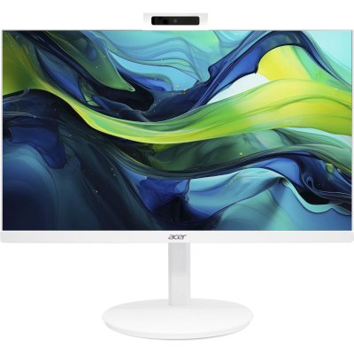 Моноблок Acer Aspire C27A-P1MTL 27" Full HD Core Ultra 5 115U (1.5) 16Gb SSD512Gb Arc graphics CR Eshell GbitEth WiFi BT клавиатура мышь Cam белый 1920x1080