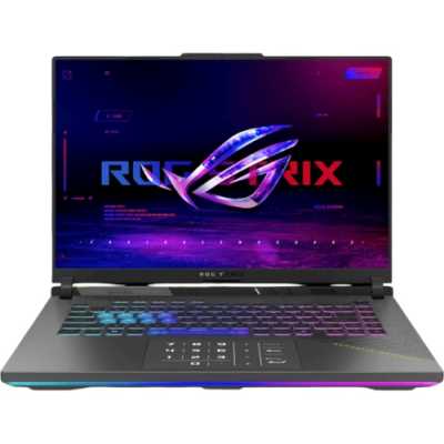 Ноутбук/ ASUS ROG Strix G16 G614PP-TS206 16"(2560x1600 IPS (матовый))/AMD Ryzen 9 8940HX(4Ghz)/32768Mb/512PCISSDGb/noDVD/Ext:nVidia GeForce RTX 5070(8192Mb)/Cam/BT/WiFi/90WHr/war 1y/2.5kg/Volt Green/DOS