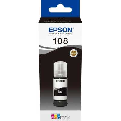 Контейнер с черными чернилами Epson C13T09C14A