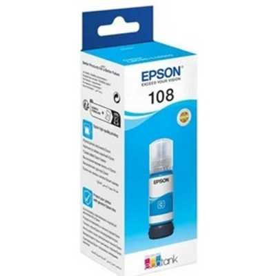 Контейнер с голубыми чернилами Epson C13T09C24A