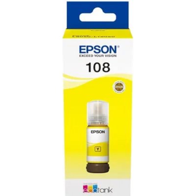 Контейнер с желтыми чернилами Epson C13T09C44A