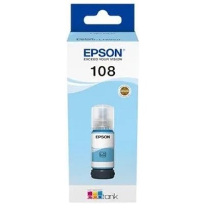 Чернила Epson 108 C13T09C54A светло-голубой 70мл для Epson L8050/L18050
