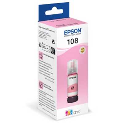 Контейнер EPSON T09C тип 108 со светло-пурпурными чернилами для L8050/L18050, 70 мл (7200 стр.)