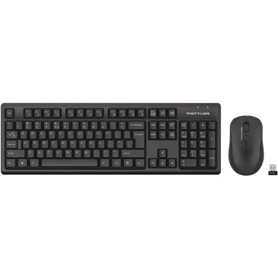 Клавиатура + мышь A4Tech Fstyler FG1200S клав:черный мышь:черный USB беспроводная Multimedia