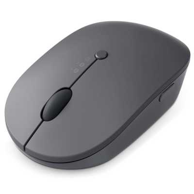 Мышь Lenovo Go серый оптическая 2400dpi беспров. BT/Radio USB-C/BT для ноутбука 3but (GY51C21211)
