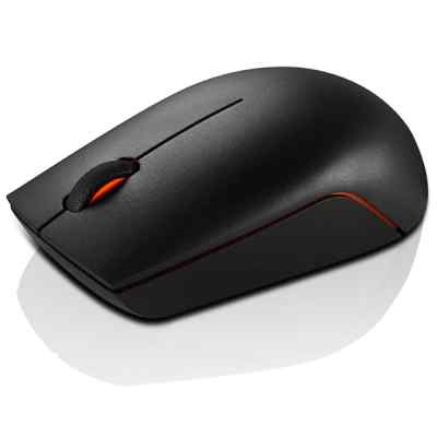 Мышь Lenovo 300 Wireless Compact черный оптическая 1000dpi беспров. USB 2but (GX30K79401)