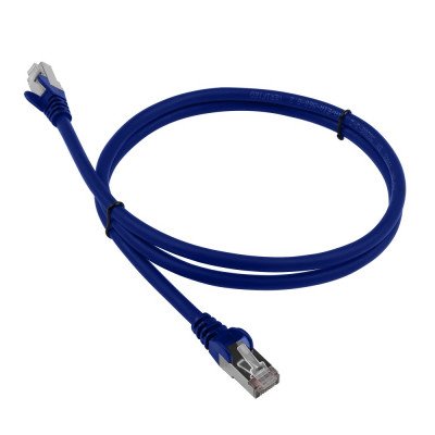 Патч-корд Lanmaster LAN-PC45/S6-5.0-BL FTP RJ-45 вил.-вилка RJ-45 кат.6 5м синий LSZH
