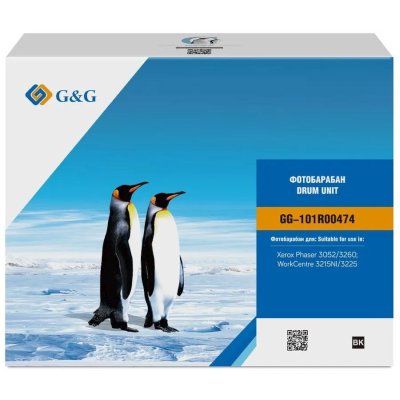 Блок фотобарабана G&G GG-101R00474 ч/б:10000 стр. для PH 3052/3260 WC 3215/3225 Xerox