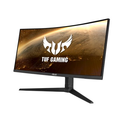 Монитор 34" ASUS TUF Gaming VG34VQL1B VA 3440x1440, 165 Гц, 1 мс, 21:9, 550 кд/м², HDMI 2.0, DP 1.4, 3.5 Jack, USB Hub (2x USB), изогнутый экран (1500R), динамики (2x2 Вт), черный