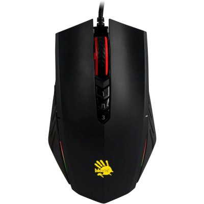 Мышь проводная A4Tech Bloody A70A черный, 6200 dpi, USB Type-A, кнопки - 8