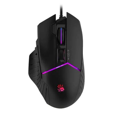 Мышь проводная A4Tech Bloody W95 Max черный, 12000 dpi, USB, кнопки - 10