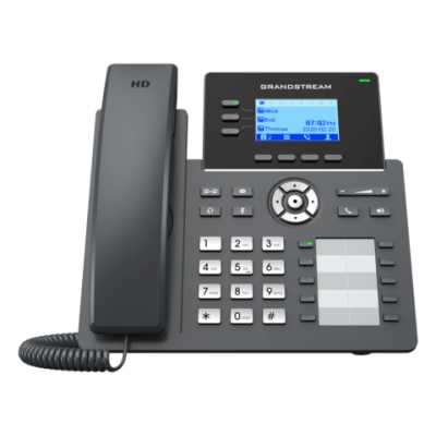 Телефон IP Grandstream GRP2604P черный