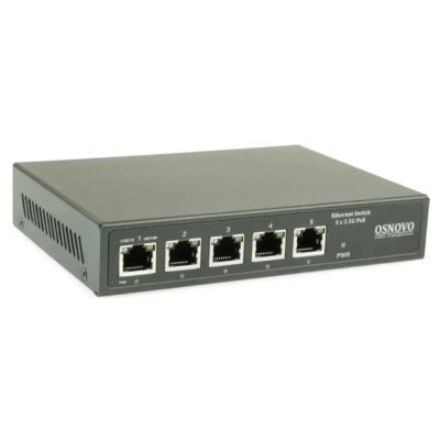 Коммутатор Osnovo SW-5D-1(60W) неуправляемый