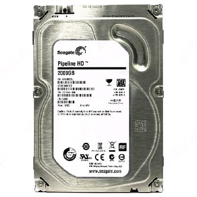 Жесткий диск/ RECERTIFIED HDD Seagate SATA3 2Tb Video 5900 RPM 64Mb (Used 20 000–45 000 operational hours) 1 year warranty (replacement ST2000VX008, ST2000VX015, WD23PURZ, ST2000DM005, WD20EARZ) RECERTIFIED