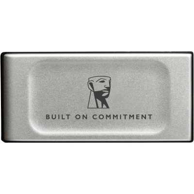 Внешний SSD Kingston XS2000, 2TB, USB 3.2 Gen 2x2 Type-C, R/W 2000/2000, серебристый