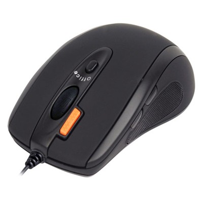 Мышь A4Tech V-Track Padless N-70FX черный оптическая 1600dpi USB для ноутбука 7but