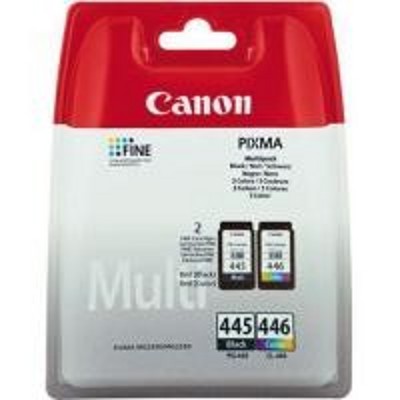 Картридж струйный Canon PG-445/CL-446 (8283B004), для Canon PIXMA MG2540, PIXMA MG2440, 4 цвета, 180 стр.