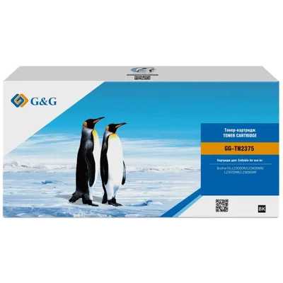 Картридж лазерный G&G GG-TN2375 черный (2600стр.) для Brother HL-L2300DR/L2340DWR/L2360DNR/L2365DWR