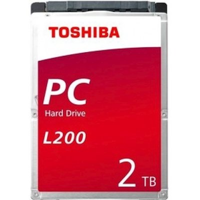Жесткий диск Toshiba SATA-III 2TB HDWL120UZSVA Notebook L200 (5400rpm) 128Mb 2.5"