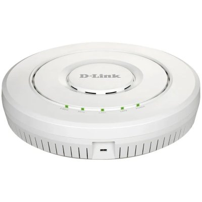 точка доступа/ DWL-X8630AP,DWL-X8630AP/RU,DWL-X8630AP/UN/A1A AX3600 Wi-Fi 6 Unified PoE Access Point, 2.5Base-T LAN, 1000Base-T LAN, 4x4dBi (5GHz)/3dBi (2,4GHz) internal antennas, RJ45 Console, w/o power adapter