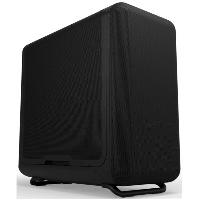 Корпус без блока питания Case HYTE X50 Air, Midi-Tower, no fans, 2xUSB-A 3.2, 1xUSB Type-C, E-ATX, ATX, mATX, mITX Pitch Black