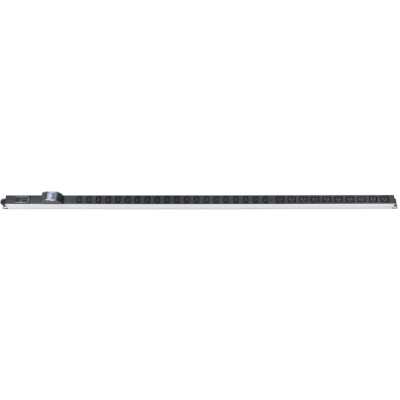 Корпуса CABEUS 1842278 — PDU-32-10C19-20C13-B-T Блок розеток для 19" шкафов, вертикальный, 10 розеток IEC 320 C19, 20 розеток IEC 320 C13, 32А, автомат защиты, алюминиевый корпус, клеммная колодка