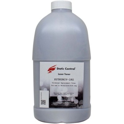 Тонер Static Control KYTKUNIV-1KG черный флакон 1000гр. для принтера Kyocera TK-120/130/140/160/170/1130/1140/3100/3110/3120/3130/4105/435