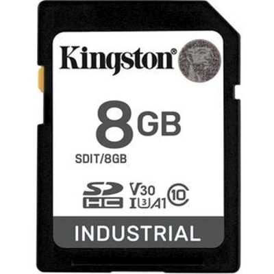 Флеш карта SDHC 8Gb Class10 Kingston <SDIT/8GB> Industrial Temperature Class