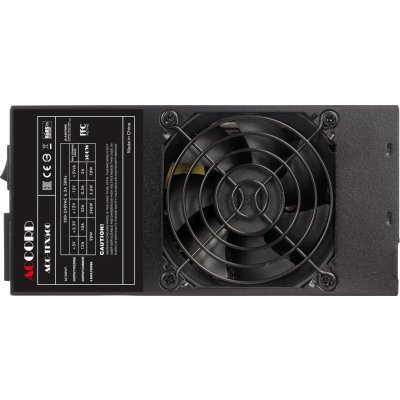 Блок питания Accord ACC-TFX500, 500Вт, 500Вт, 80 PLUS белый, 80мм, черный