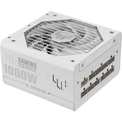Блок питания ATX ASUS TUF-GAMING-1000G-WHITE 90YE00S5-B0NA00 1000W, APFC, 80Plus Gold, 140mm fan, modular, 12VHPWR