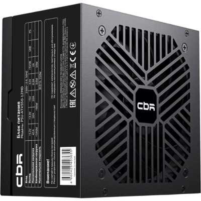 Блок питания CBR ATX 550W DC-DC, 12cm fan, 20+4pin/1*4+4pin/1*6+2pin/2*IDE/3*SATA, кабель питания 1.2м, черный [PSU-ATX550-12MD] OEM