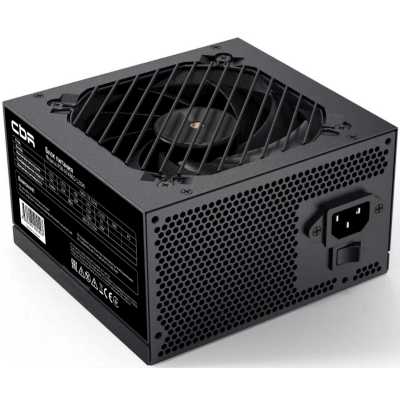 Блок питания CBR ATX 650W 80+ Bronze, DC-DC, APFC, 0.6mm, 24pin, 1*8-pin(4+4P), 1*6+2pin, 2*SATA, 4*IDE, 12cm fan, 1.2м кабель питания, черный [PSU-ATX650-12GM] BOX