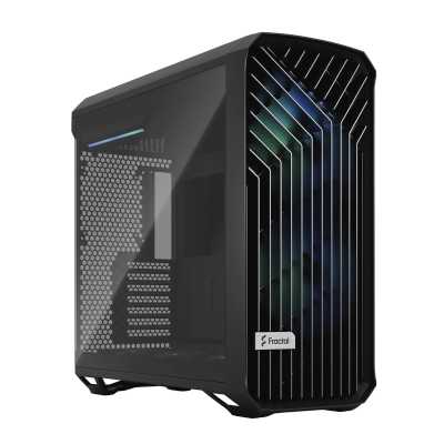 Корпус ПК без блока питания/ Case Fractal Design Torrent RGB, Full-Tower, 2x180mm + 3x140mm RGB, 2xUSB-A 3.2 + 1xUSB 3.2 Type-C E-ATX, SSI-CEB, SSI-EEB, ATX, mATX, mITX Black