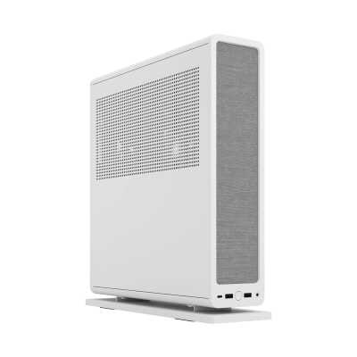 Корпус ПК без блока питания/ Case Fractal Design Ridge, 2x140mm, 2xUSB-A 3.2 + 1xUSB 3.2 Type-C, SFX PSU Support, mITX White
