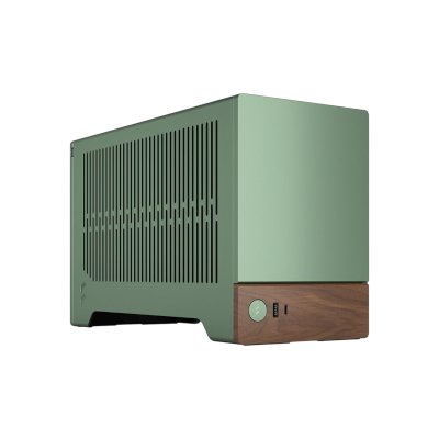 Компьютерный корпус без блока питания Fractal Design Terra, Mini-Tower, no fans, 1xUSB-A 3.0 + 1xUSB 3.2 Type-C, SFX PSU Support, mITX Jade