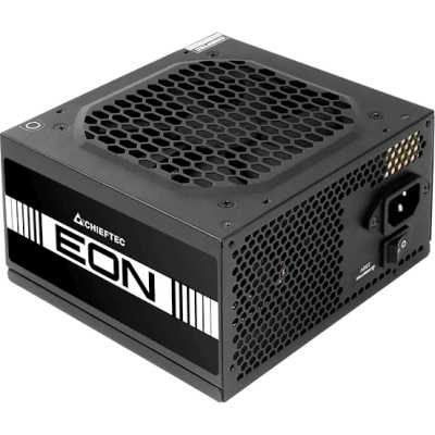 Блок питания Chieftec Eon ZPU-500S, 500Вт, 80 PLUS, 120мм, черный