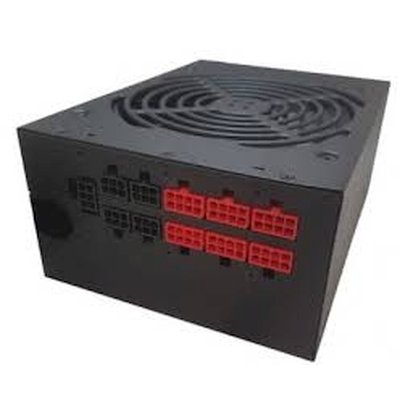 Блок питания CWT PUO1050V-G, 1050Вт, 80 PLUS Gold, 140мм, модульный, черный