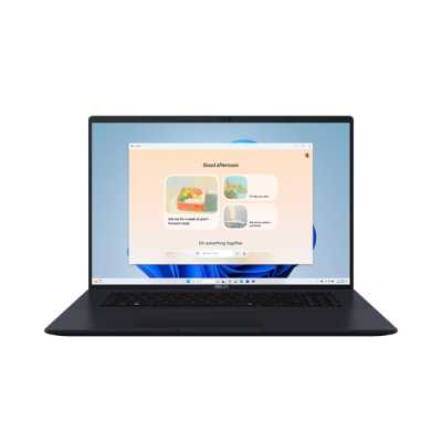 Ноутбук Asus Vivobook 18 M1807GA-S8107 Ryzen AI 7 445 16Gb SSD512Gb AMD Radeon 840M 18" IPS WUXGA (1920x1200) без ОС blue WiFi BT Cam (90NB17Y1-M007T0)