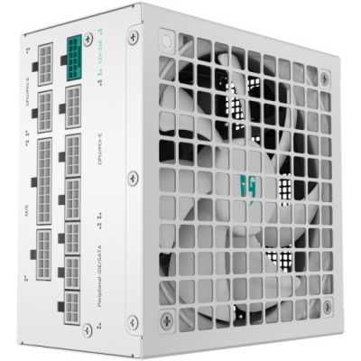 Блок питания Deepcool/GamerStorm PN1200M WH (ATX 3.1, 1200W, Full Cable Management, PWM 135мм fan, Active PFC, 80+ GOLD, Active PFC + Full Bridge SRC LLC + DC/DC, Gen5 PCIe, белый) RET