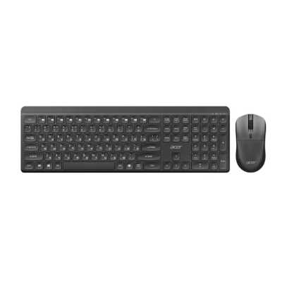 Клавиатура + мышь Acer OCC502 клав:черный мышь:черный USB беспроводная Multimedia (ZL.ACC11.00J)